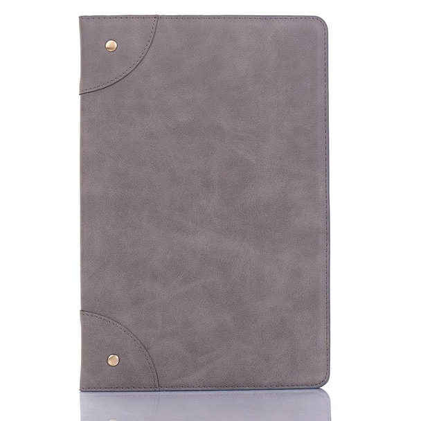 Samsung Galaxy Tab A7 T500 Retro Leather Tablet Case(Grey)