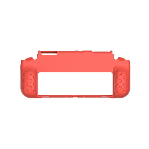 DOBE TNS-1142 Anti-Slip Anti-Fall Game Console Soft Shell Protective Cover - Nintendo Switch OLED(Red)