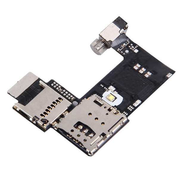 SIM Card Socket + SD Card Socket for Motorola Moto G (2nd Gen.) (Single SIM Version)