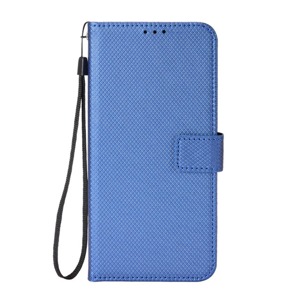 BLU F91 Diamond Texture Leatherette Phone Case(Blue)