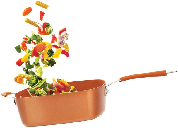 Non-Stick Copper Chef Pan Set