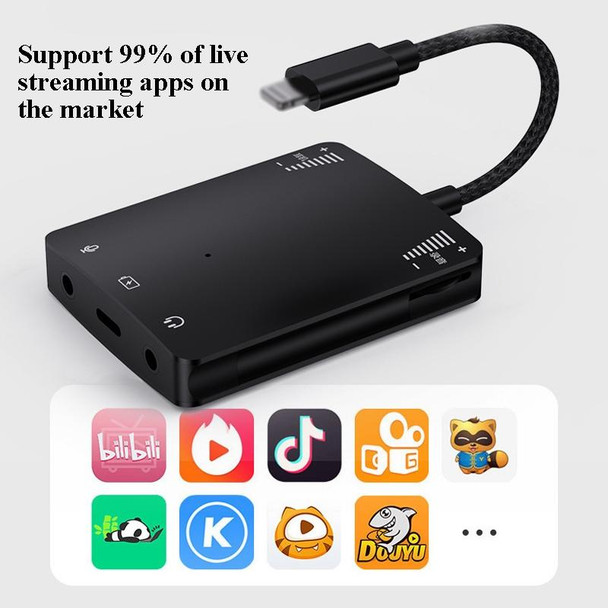 8 Pin Live Mobile Phone Sound Card Converter - iPhone 6 And Above