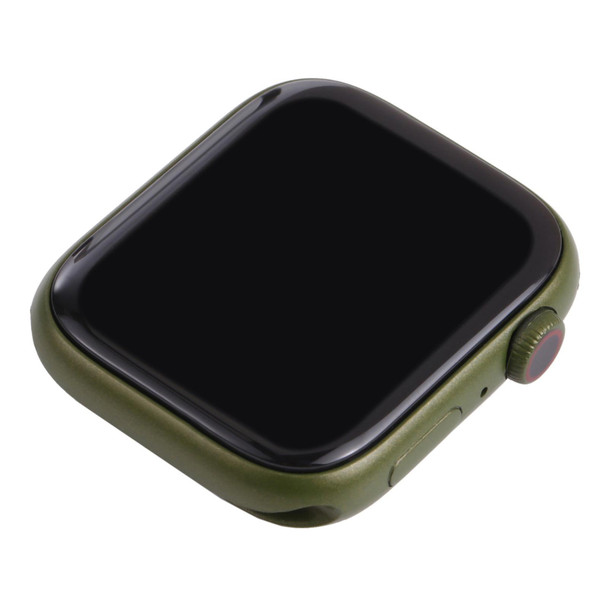 Black Screen Non-Working Fake Dummy Display Model - Apple Watch Series 7 41mm, - Photographing Watch-strap, No Watchband (Green)