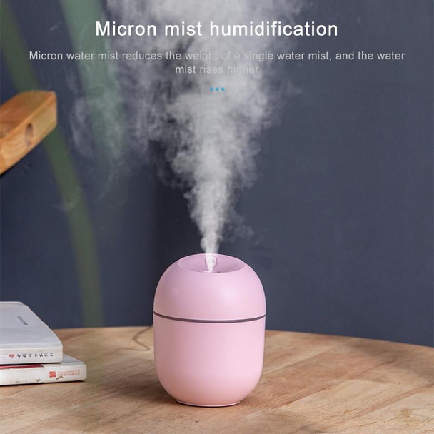 Disinfecting Humidifier USB Home Silent Bedroom Large Capacity Desktop Aroma Diffuser(Pink)