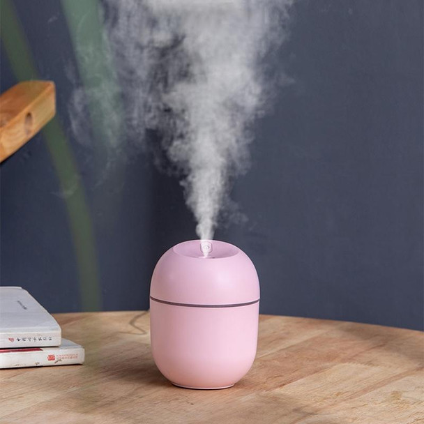 Disinfecting Humidifier USB Home Silent Bedroom Large Capacity Desktop Aroma Diffuser(Pink)