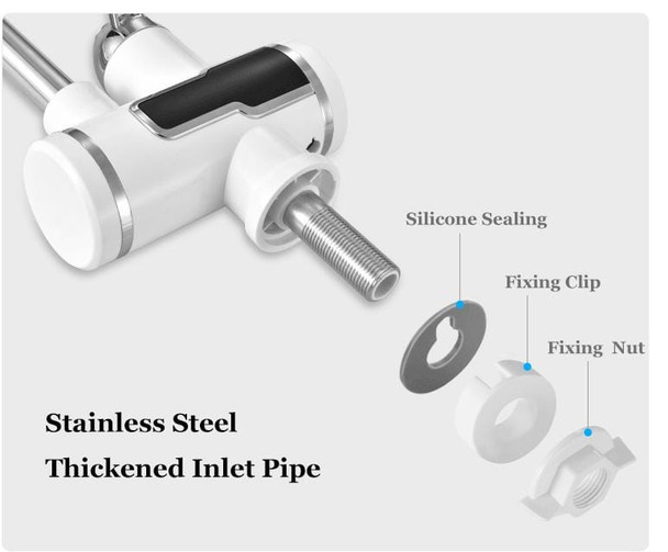 3000W Heater Faucet with Angle Rotating