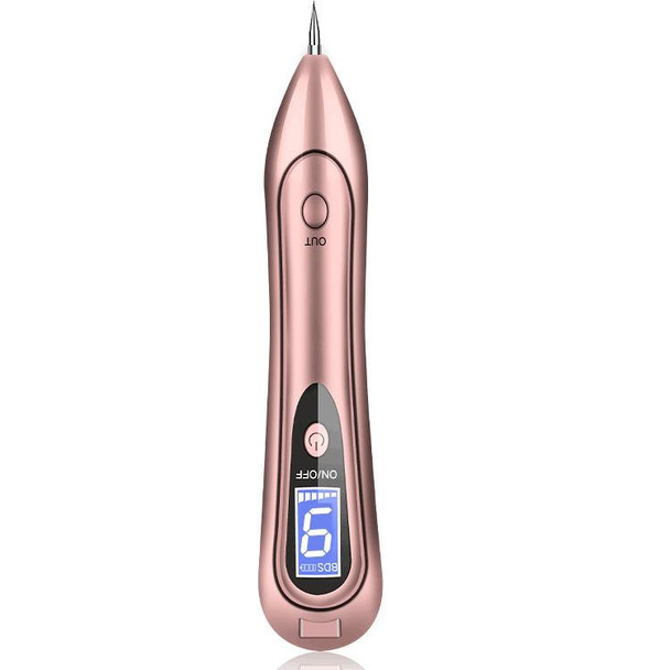 SONGSUN X2 Professional Portable Skin Spot Tattoo Freckle Removal Machine Mole Dot Removing Laser Plasma Beauty Care Pen with LCD Display Screen & 9 Gears Adjustment(Rose Gold)