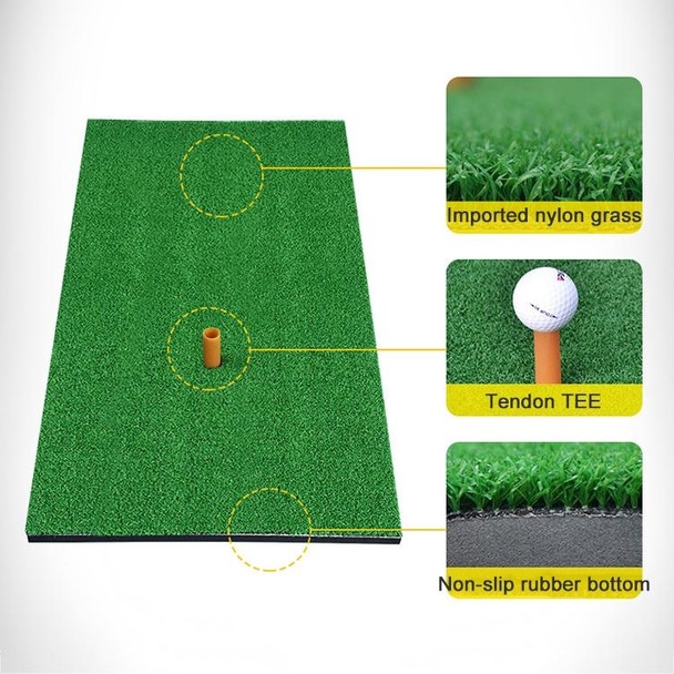 Indoor Golf Practice Mat EVA Materials Golf Exercise Mat with TEE Regular Edition, Size: 30*90cm