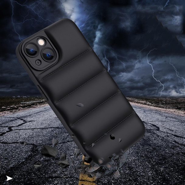 Eiderdown Airbag Shockproof Phone Case - iPhone 11 Pro Max(Red)