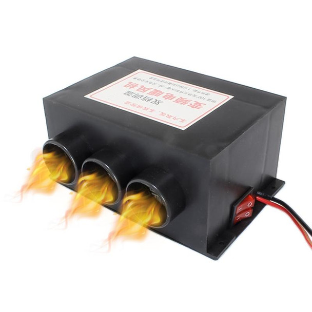 Engineering Vehicle Electric Heater Demister Defroster, Specification:DC 12V 3-hole