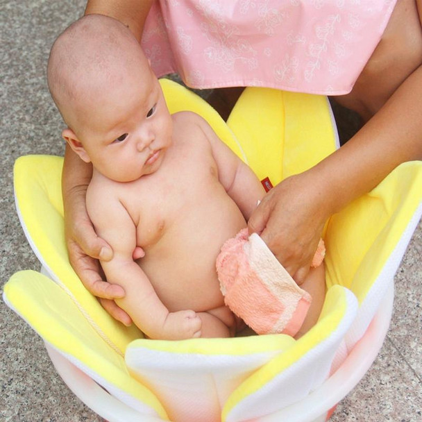 Foldable Bathtub Blooming Sink Lotus Flower Bath Mat Pad for Newborn Baby, Size: 80cm x 80cm x 5cm(Grey)