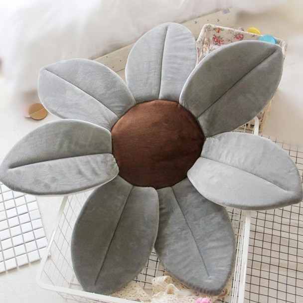 Foldable Bathtub Blooming Sink Lotus Flower Bath Mat Pad for Newborn Baby, Size: 80cm x 80cm x 5cm(Grey)