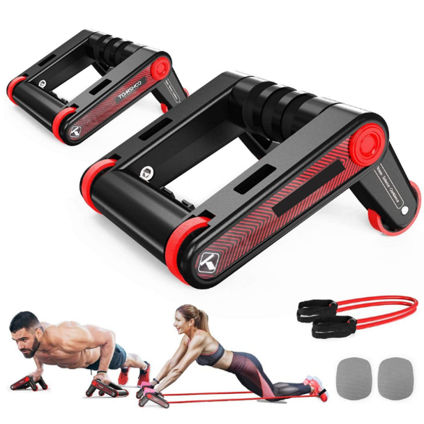 Multifunctional Ab Roller Wheel And Push Up Bars Workout