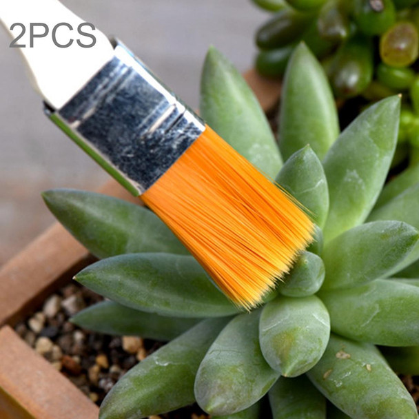 2 PCS Horticultural Plant Brushes Debris Brush Dust Brushes Multi-meat Plant Brushes Micro-landscape Moss Household Small Brush Tools