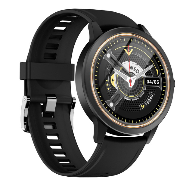 A60 1.32 inch IPS HD Screen Smart Watch, Support Bluetooth Calling/Blood Pressure Monitoring(Black)