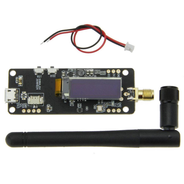 TTGO Fish-eye Lens Camera Module OV2640 SMA WiFi 0.91 OLED Development Board with 3dbi Antenna