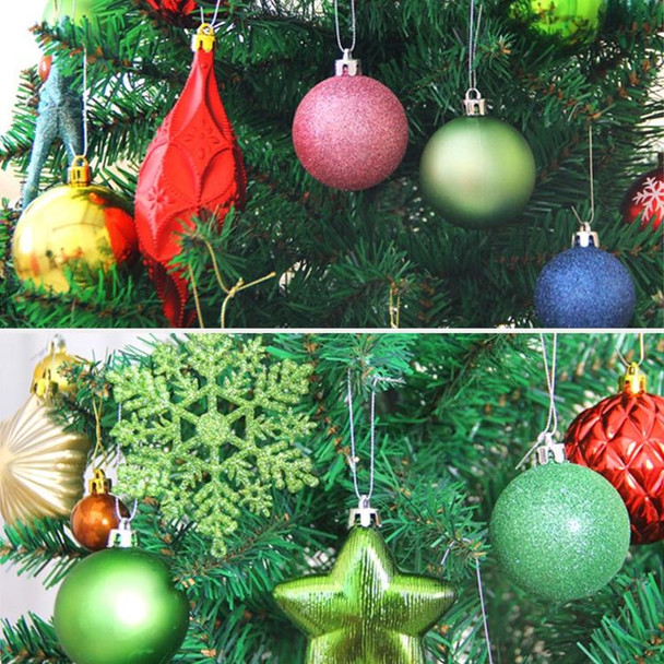 3 Boxes 3cm Home Christmas Tree Decor Ball Bauble Hanging Xmas Party Ornament Decorations(blue)