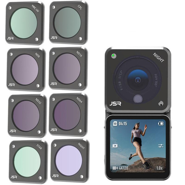 JSR  Action Camera Filters for DJI Action 2,Style:  Star