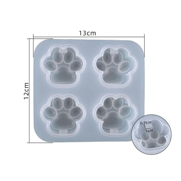 2 PCS 03 Lamp Trough Cat Claw DIY Crystal Epoxy Jewelry Silicone Mold