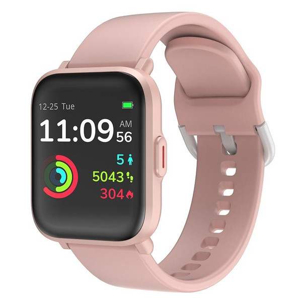 CS201C 1.3 inch IPS Color Screen 5ATM Waterproof Sport Smart Watch, Support Sleep Monitoring / Heart Rate Monitoring / Sport Mode / Call Reminder(Pink)