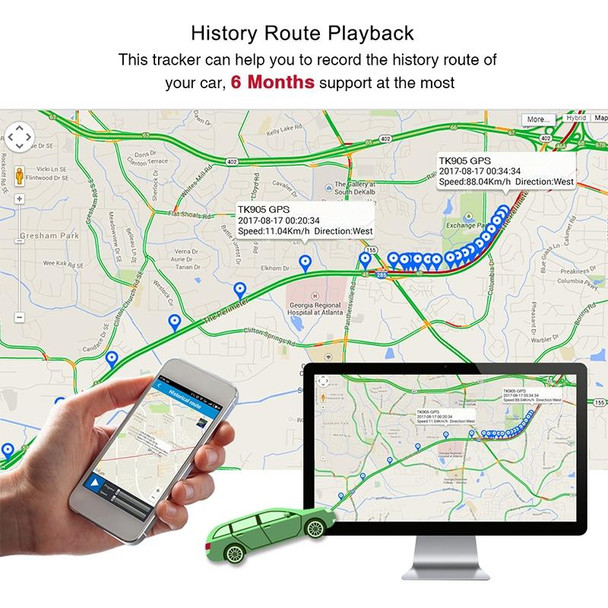 LK905 Car Truck Vehicle Tracking 3G GSM GPRS GPS Tracker