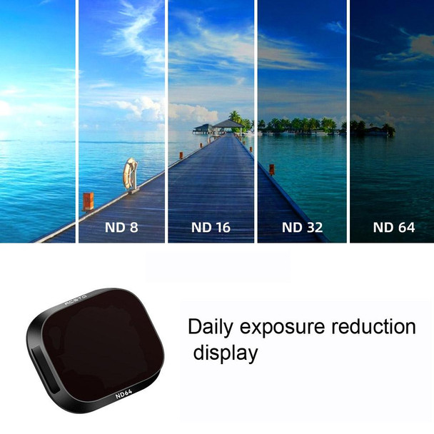 RCSTQ Aluminum Alloy Adjustable Filter Accessories for DJI Mini 3 Pro,Style: UV