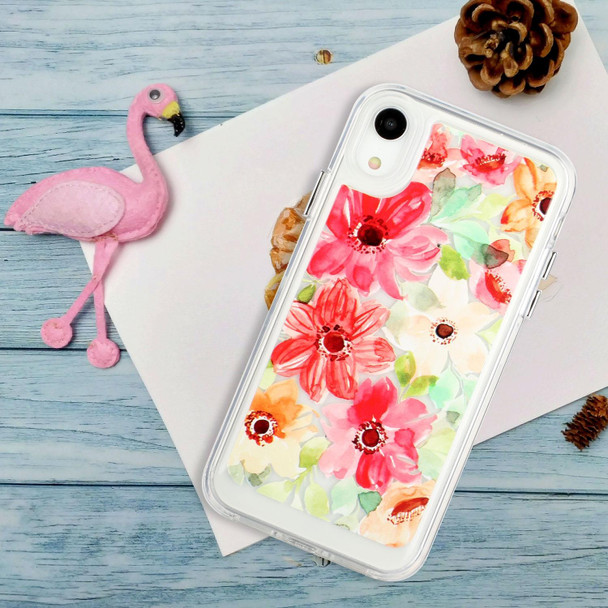 Flower Pattern Space Phone Case - iPhone XR(5)