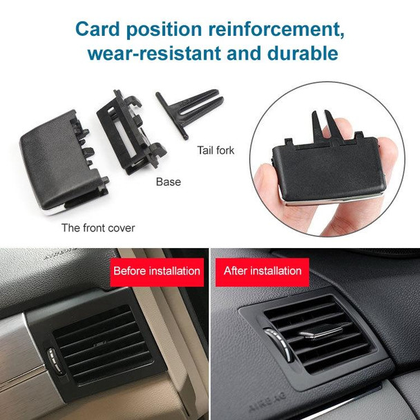 Car Air Conditioning Exhaust Switch Paddle Air Conditioning Leaf Clip for Mercedes-Benz W204 2008-2010