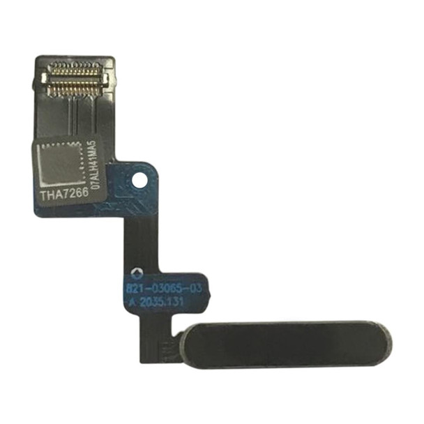 Power Button Fingerprint Flex Cable for iPad Air 2020 10.9 / Air 4 A2324 A2072 A2325 (Black)