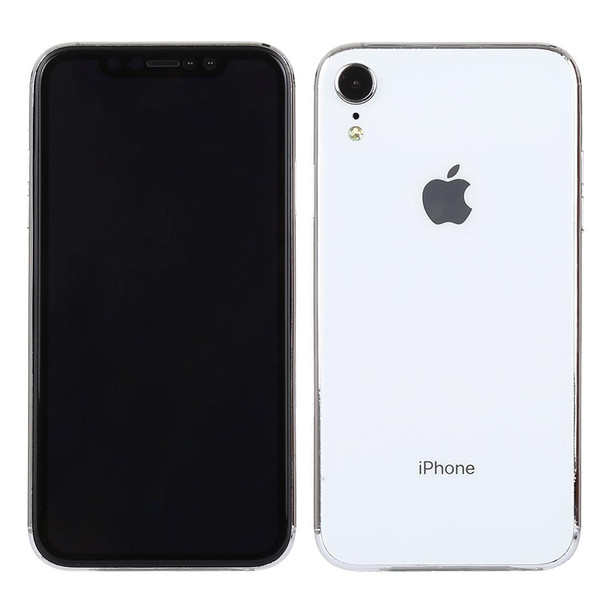 Dark Screen Non-Working Fake Dummy Display Model for iPhone XR(White)