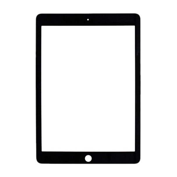 Front Screen Outer Glass Lens for iPad Air 2 / A1567 / A1566 (Black)