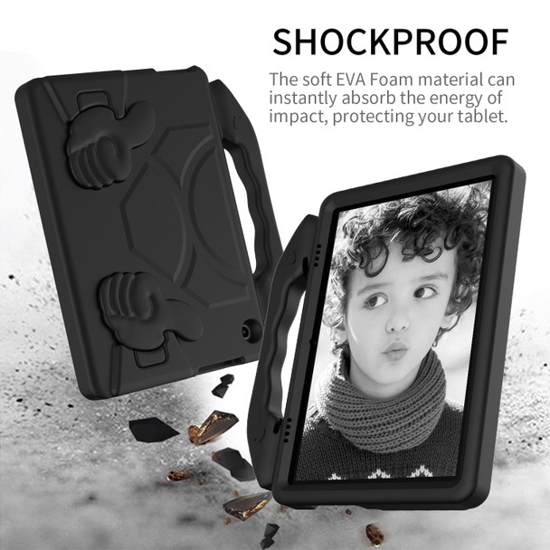 Lenovo Tab M10 HD 10.1 TB-X505F/X505N EVA Shockproof Tablet Case with Thumb Bracket(Black)