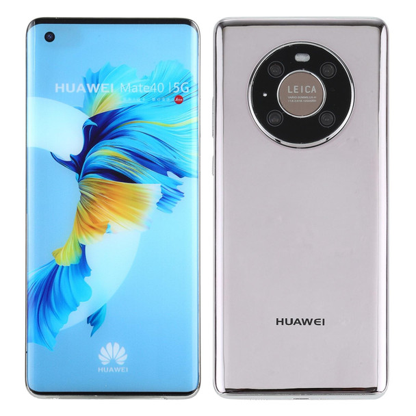 Color Screen Non-Working Fake Dummy Display Model for Huawei Mate 40 5G(Silver)