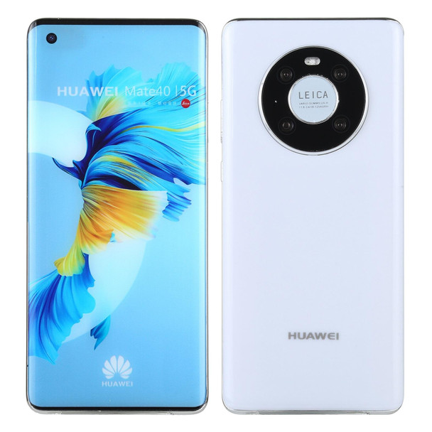 Color Screen Non-Working Fake Dummy Display Model for Huawei Mate 40 5G(White)