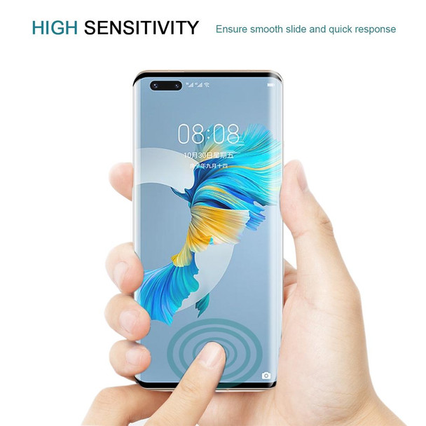 Huawei Mate 40 Pro 25 PCS 3D Curved Edge Full Screen Tempered Glass Film