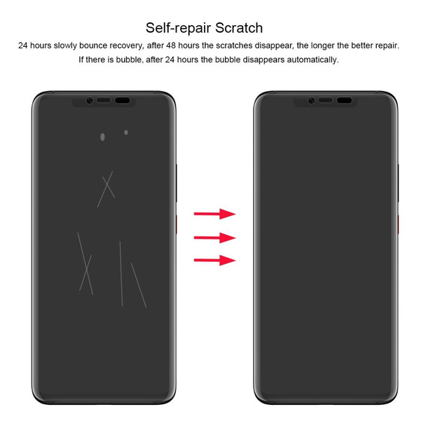 ENKAY Hat-Prince 0.1mm 3D Full Screen Protector Explosion-proof Hydrogel Film for Huawei Mate 20 Pro, TPU+TPE+PET Material