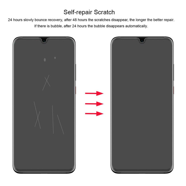 ENKAY Hat-Prince 0.1mm 3D Full Screen Protector Explosion-proof Hydrogel Film for Huawei P30 Pro