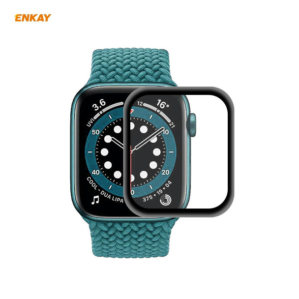 Apple Watch 6/5/4/SE 44mm ENKAY Hat-Prince 3D Full Screen Soft PC Edge + PMMA HD Screen Protector Film