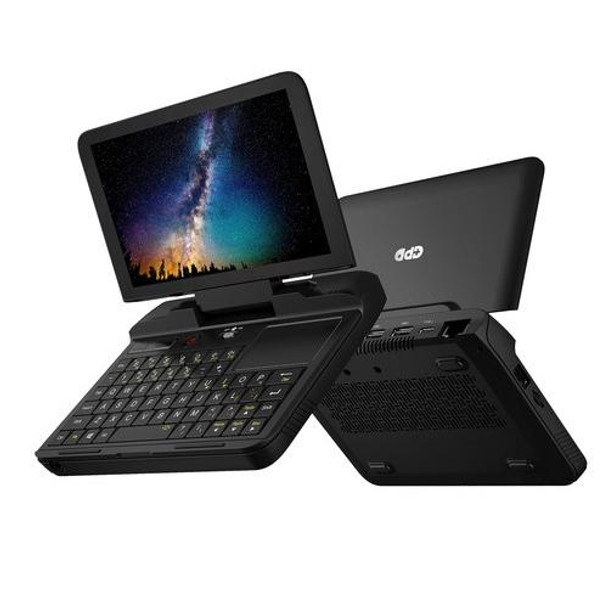GPD MicroPC Mini Laptop, 6.0 inch, 8GB+256GB, Windows 10 Intel Celeron N4120 Quad Core, Support Dual Band WiFi & Bluetooth & TF Card, US Plug(Black)