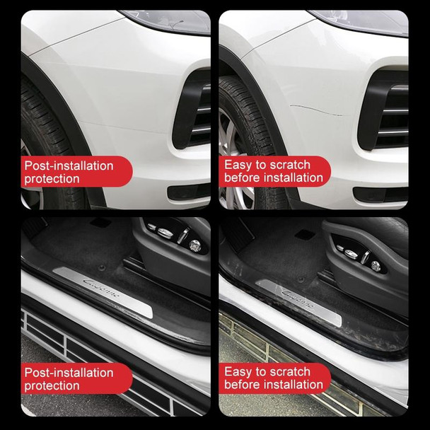 Universal Car Door Invisible Anti-collision Strip Protection Guards Trims Stickers Tape, Size: 2cm x 5m