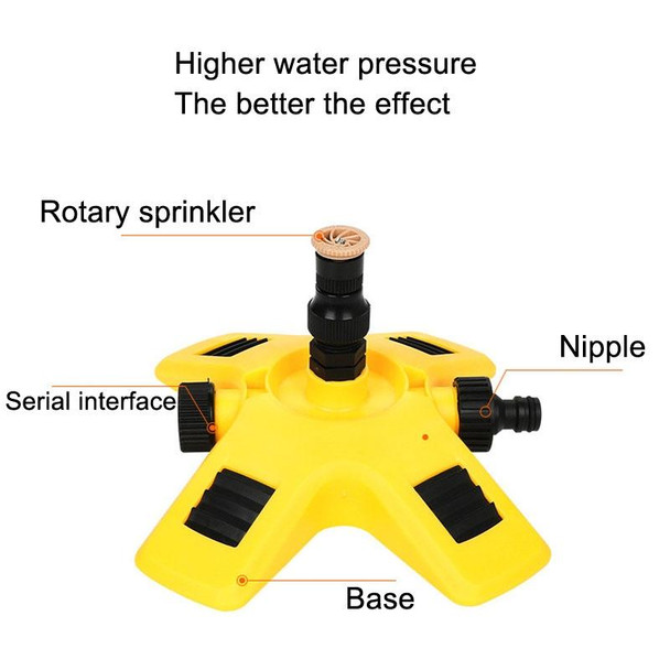 Roof Cooling Sprinkler 360 Degree Adjustable Automatic Sprinkler(Base+Sprayer)