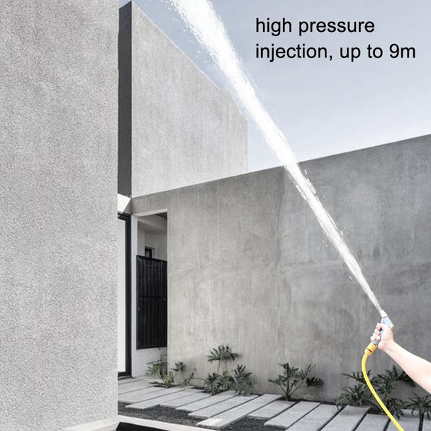 High Pressure Household Car Washer Telescopic Cleaning Spray, Style: H1 Short+3 Connectors+10m Tube