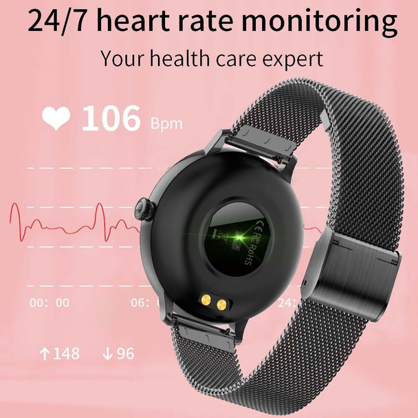 CF80 1.08 inch IPS Color Touch Screen Smart Watch, IP67 Waterproof, Support GPS / Heart Rate Monitor / Sleep Monitor / Blood Pressure Monitoring(Silver)
