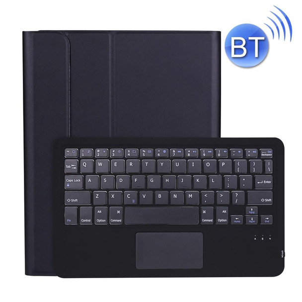 A11B-A 2020 Ultra-thin ABS Detachable Bluetooth Keyboard Tablet Case for iPad Pro 11 inch (2020), with Touchpad & Pen Slot & Holder (Black)