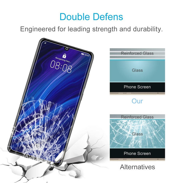 10 PCS 0.26mm 9H 2.5D Tempered Glass Film for Huawei P30