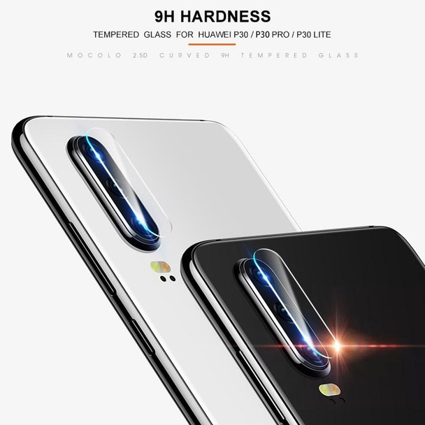 mocolo 0.15mm 9H 2.5D Round Edge Rear Camera Lens Tempered Glass Film for Huawei P30