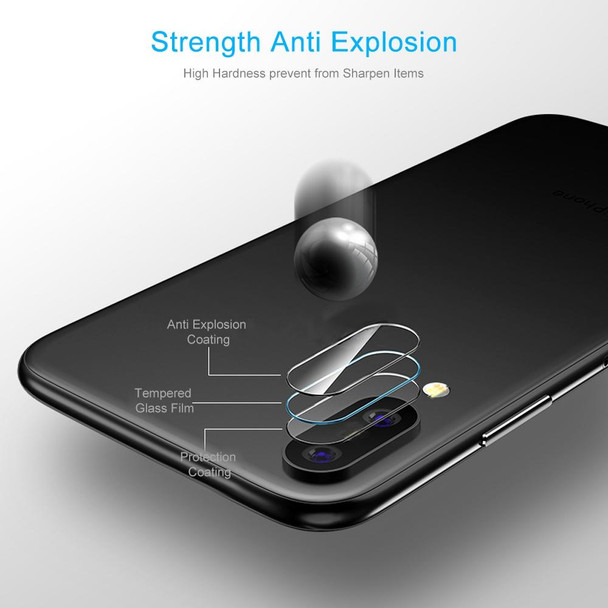 0.3mm 2.5D Transparent Rear Camera Lens Protector Tempered Glass Protective Film for Huawei Mate 20 Pro