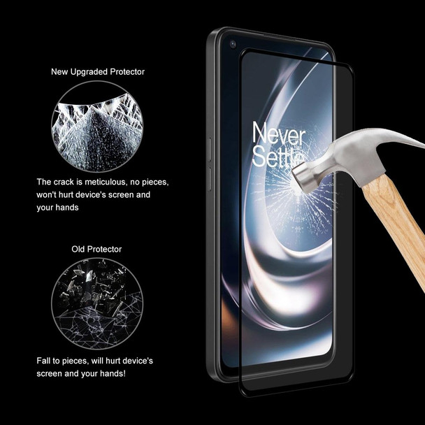 OnePlus Nord CE 2 Lite 5G ENKAY Hat-Prince Full Glue 0.26mm 9H 2.5D Tempered Glass Full Film