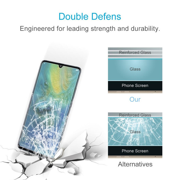 10 PCS 0.26mm 9H 2.5D Transparent Tempered Glass Film for Huawei Mate 20 X