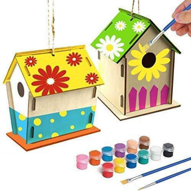 Art + Craft Paint Your Own Bird House
